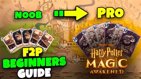 F2p Beginners Guide Harry Potter Magic Awakened Youtube