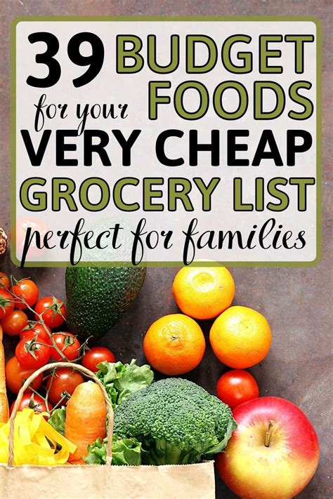 Best Cheap Foods To Buy When You Re Broke Artofit