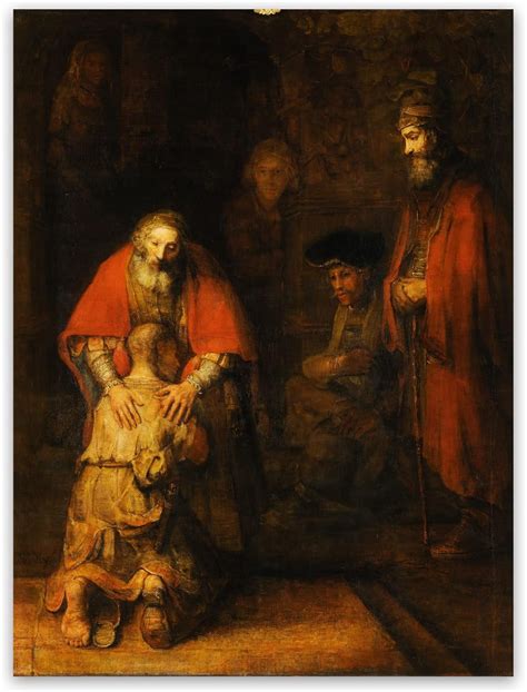 Asdg12s Rembrandt Van Rijn Canvas Wall Art The Return Of The Prodigal