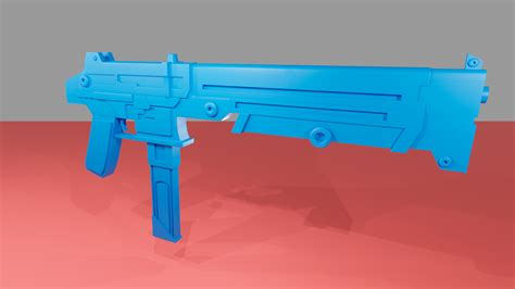 OBJ file Crow Nikke Gun 🐦・3D printer model to download・Cults