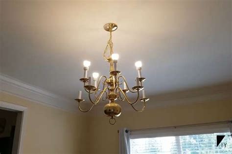 How to Change Light Bulbs in High Chandelier