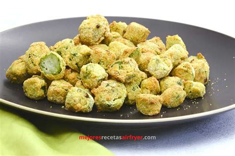 Receta De Okras Apanadas Con La Freidora De Aire