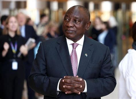 Le Pr Sident Sud Africain Cyril Ramaphosa Affaibli Par Une Affaire D