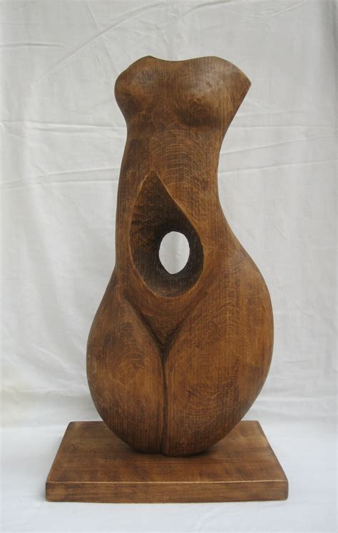 Escultura Madera Lorna Benavides