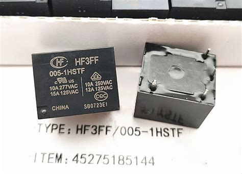 Pce Hf Ff Hstf Power Relay Vdc A Pins Ebay