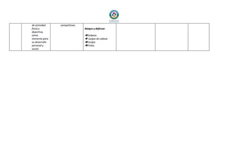 Planificacion Futbol Semestre Docx