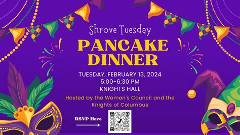 Shrove Tuesday Pancake Dinner - Saint Francis de Sales