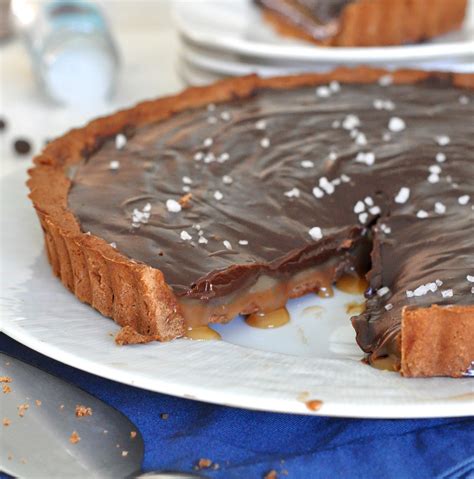 Cooking With Manuela Salted Caramel Chocolate Tart