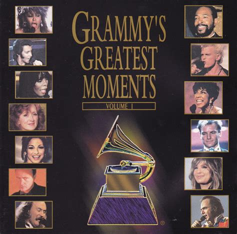 Grammys Greatest Moments Volume I 1994 Cd Discogs