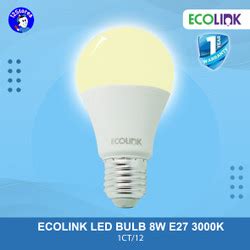 Jual Lampu Ecolink Led Bulb W E K Ct Jakarta Barat Eco