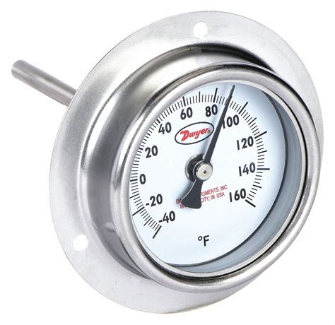 40° To 160°f 2 5 In Dial Dia Analog Panel Mount Thermometer 1uze1 Btpm24041 Grainger