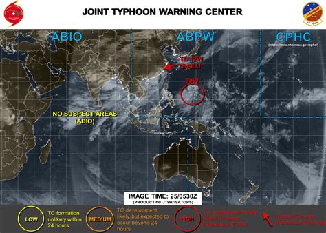 Invest 99W: Tropical Cyclone Formation Alert issued