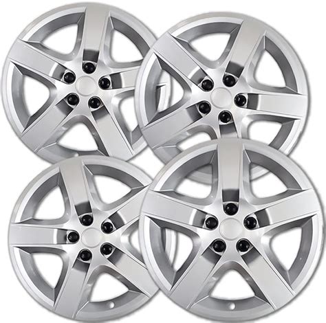 17 Inch 5 Lug Hubcaps Compatible With 2008 2012 Chevrolet Malibu And 2008 2010 Pontiac G6