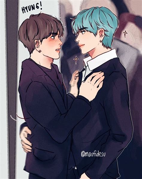 Pin By Tulip2000 On Bts Art Vkook Fanart Taekook Jungkook Fanart