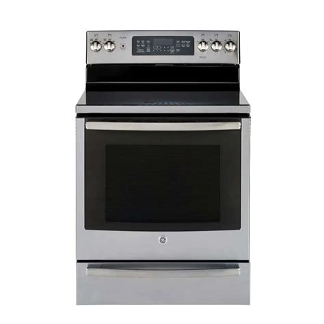 Ge Profile Freestanding Electric Range With Warming Drawer Home Of