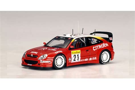 AUTOart Citroen Xsara WRC 2002 S Loeb D Elena 21 Winner Of Rally Monte