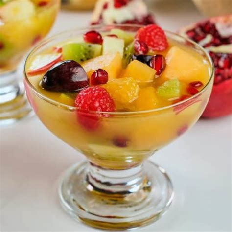 Easy Fruit Salad With Orange Juice The Delicious Crescent