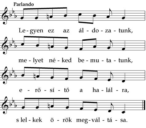 Legyen Ez Az Ldozatunk Liturgikus N P Nekt R