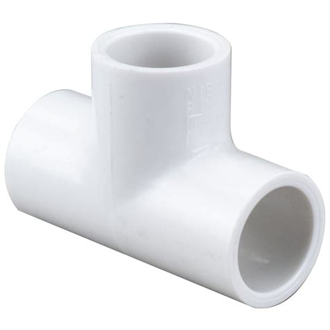 Lasco 1 In X 1 In X 1 In Dia 90 Degree Tee Pvc Fitting In The Pvc Fittings Department At