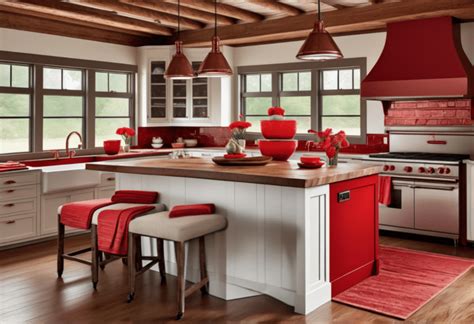 How I Use Red In Kitchen Decor Bold Ideas Cardinal Memorials