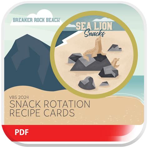 Vbs 2024 Snacks Recipes Card Digital Lifeway