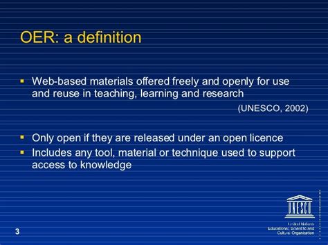 Oer A Definition Web Based Materials