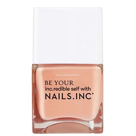 Nails Inc Kiss My Peach Nail Polish Collection Peach Tease Ml