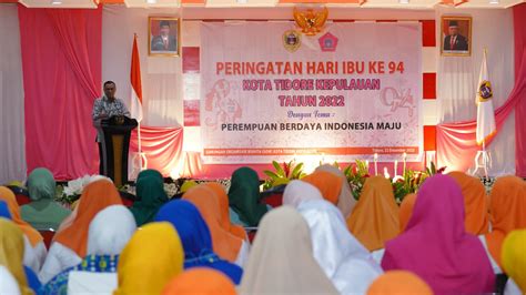 Infopublik Wawali Tidore Hadiri Acara Peringatan Hari Ibu Ke 94 Tahun