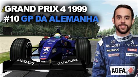 Tempestade Em Hockenheim Grand Prix 4 1999 10 GP Da Alemanha