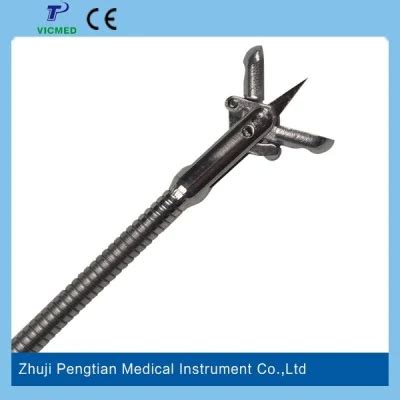 Stainless Steel Disposable Biopsy Forceps For Endoscopy Oval Cup With