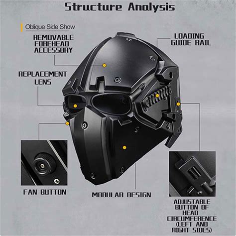 Military Stealth Style Motorcycle / Riding / Outdoor Activities Full ...