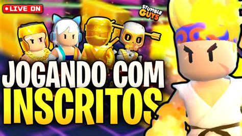 Stumble Guys Ao Vivo X Cor Salinhas No Block Dash Torneio