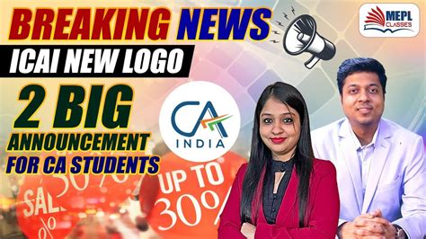 Breaking News Icai New Logo Big Announcement For Ca Students