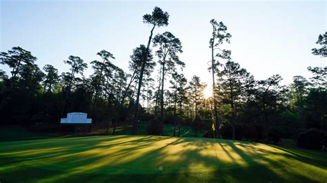 A General View Of The No Green Is Seen In The Early Morning Light