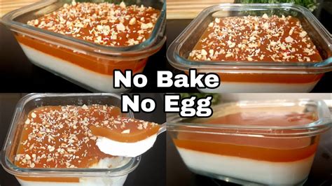 Easy Milk Pudding Recipe With Caramel Sauce No Bake Milk Pudding