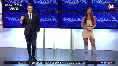 Carolina Haldemann Y H Ctor Rossi Conducen Trasnoche Canal