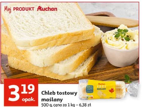 Promocja Chleb Tostowy Ma Lany Auchan R Norodne Logo Czerwone W Auchan