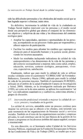 La Intervencion En Trabajo Social Pdf