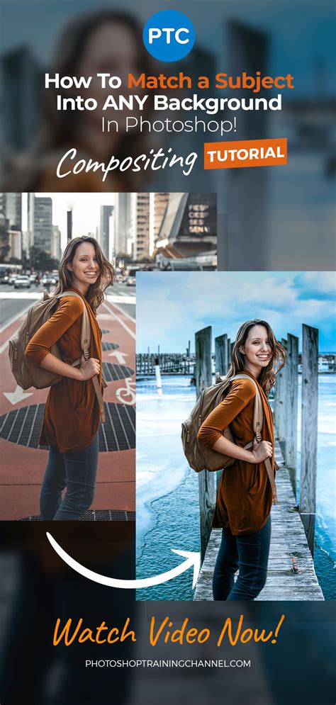 How To Match A Subject Into Any Background In Photoshop Compositing