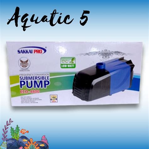 Jual Pompa Kolam Air Mancur Koi Submersible Pump Sakkai Pro Eco