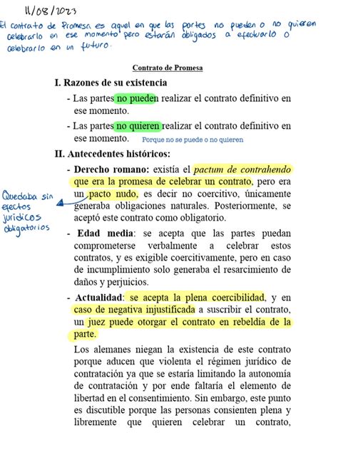 01 Contrato De Promesa Pdf Ley Común Derecho Civil Sistema Legal