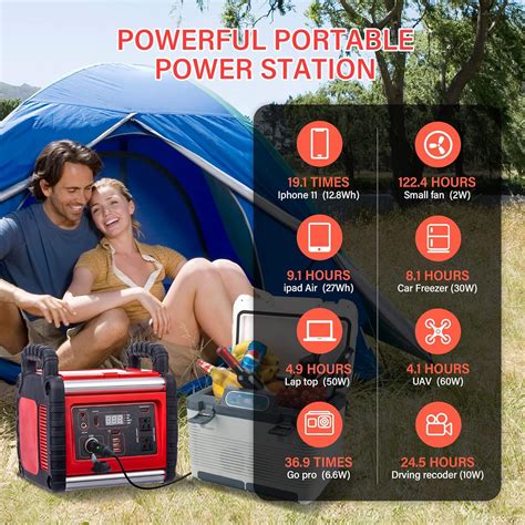 Buy Tyrell Chenergy 400W Portable Power Station 800W Inverter Peak