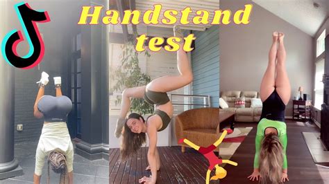 Handstand Test Challenge New 2021 Tiktok Video Compilation Youtube