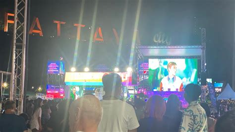 Pattaya New Year Countdown 2023 Pattaya Nightlife Youtube