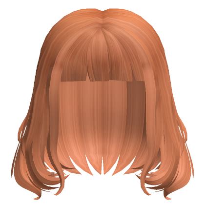 Mid Length Hair W Bangs Ginger S Code Price Rblxtrade