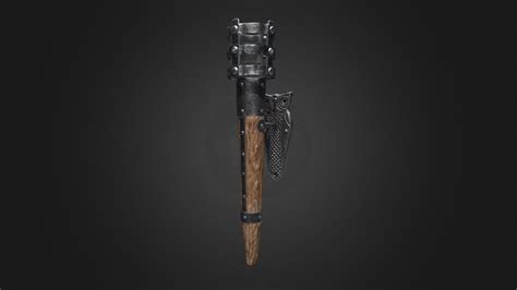 Medieval Torch - 3D model by ti.ego [790ee0b] - Sketchfab