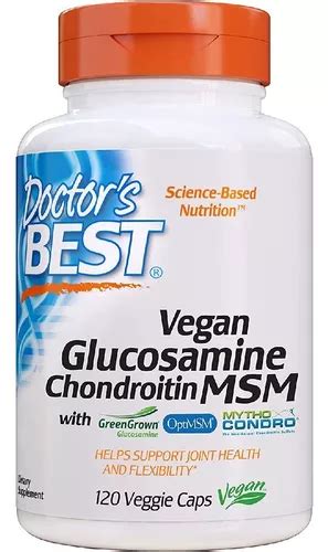 Glucosamina Condroitina Msm Vegana Doctor S Best 120 Capsula Sabor