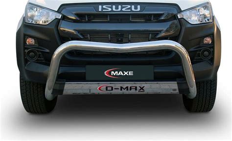 Maxe Nudge Bar Isuzu Rg Polished Stainless Steel Mla Rg Dmax Ssn