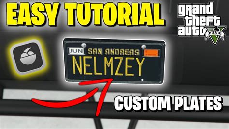 Gta How To Get Custom Plates Ulla Alexina