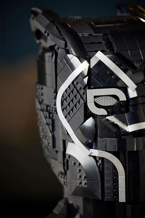 LEGO Marvel Black Panther Life-Size Bust Revealed